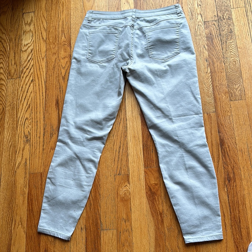 Prana Light Grey Pants 10